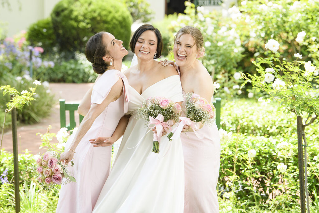 Makeup for bride Ally and her bridesmaids by Storm Pass Makeup. Wedding Photography by Kevin Mark Pass